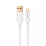 Кабель Proove Jelly Silicone USB to Lightning 2.4A (1m) White