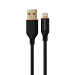 Кабель Proove Jelly Silicone USB to Lightning 2.4A (1m) Black