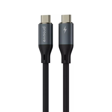Кабель Proove PowerFull Type-C to Type-C 100W (1.5m) Black - цена, характеристики, отзывы, рассрочка, фото 1