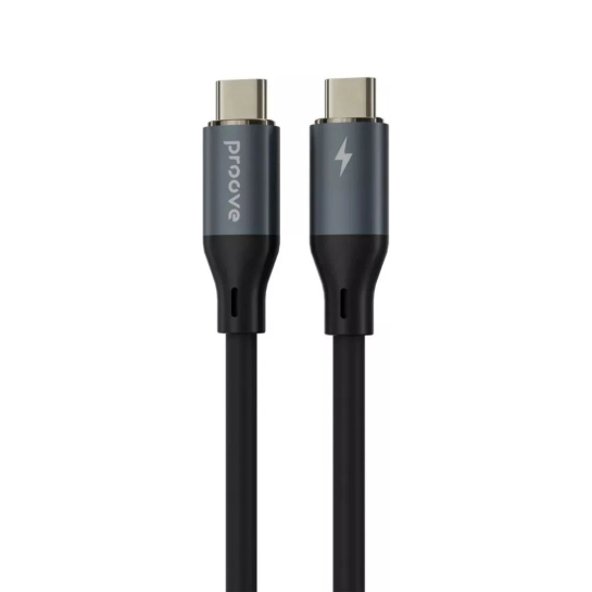 Кабель Proove PowerFull Type-C to Type-C 100W (1m) Black