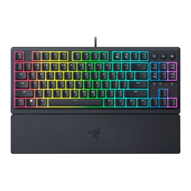 Клавиатура Razer Ornata V3 TKL RGB 84key Mecha-Membrane Switch USB UA Black - цена, характеристики, отзывы, рассрочка, фото 1
