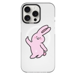 Чохол Pump Framed Silicone Case with MagSafe for iPhone 14 Pro Max Clear/Black Rozheviy Zay