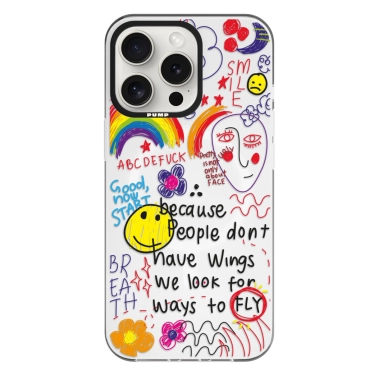 Чехол Pump Framed Silicone Case with MagSafe for iPhone 14 Pro Max Clear/Black Because people - цена, характеристики, отзывы, рассрочка, фото 1