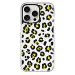 Чохол Pump Framed Silicone Case with MagSafe for iPhone 14 Pro Max Clear/Black Leopattern