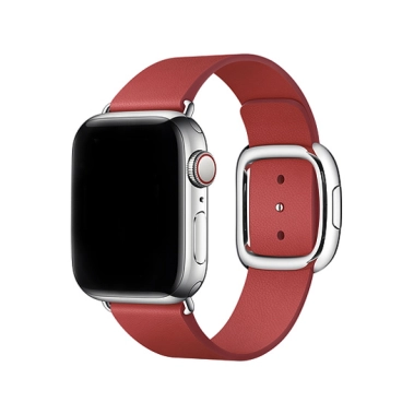 Ремешок Apple Modern Buckle Band Small for Apple Watch 38mm/40mm Scarlet - цена, характеристики, отзывы, рассрочка, фото 1