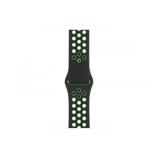 Ремінець Apple Nike Sport Band for Apple Watch 38mm/40mm/41mm Black/Lime Blast - ціна, характеристики, відгуки, розстрочка, фото 4