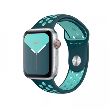 Ремешок Apple Nike Sport Band for Apple Watch 38mm/40mm/41mm Midnight Turquoise/Aurora Green - цена, характеристики, отзывы, рассрочка, фото 1