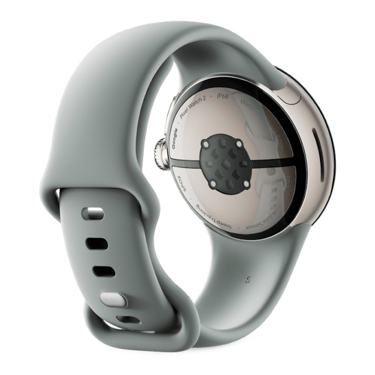 Смарт-часы Google Pixel Watch 2 LTE Champagne Gold Aluminum Case / Hazel Active Band - цена, характеристики, отзывы, рассрочка, фото 3