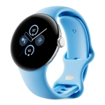 Смарт-годинник Google Pixel Watch 2 Polished Silver Aluminum Case / Bay Active Band