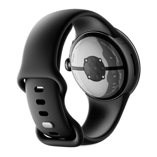 Смарт-часы Google Pixel Watch 2 Matte Black Aluminum Case / Obsidian Active Band - цена, характеристики, отзывы, рассрочка, фото 3