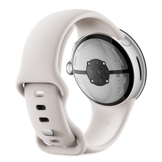 Смарт-годинник Google Pixel Watch 2 Polished Silver Aluminum Case / Porcelain Active Band - ціна, характеристики, відгуки, розстрочка, фото 2