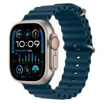 Б/У Смарт-часы Apple Watch Ultra 2 + LTE 49mm Titanium Case with Blue Ocean Band (Идеальное)
