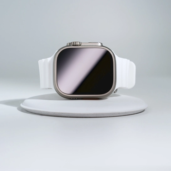 Б/У Смарт-часы Apple Watch Ultra 2 + LTE 49mm Titanium Case with White Ocean Band (Идеальное)