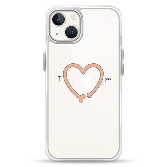 Чохол Pump Transparency Silver Button Case for iPhone 13 IheartYou - цена, характеристики, отзывы, рассрочка, фото 1
