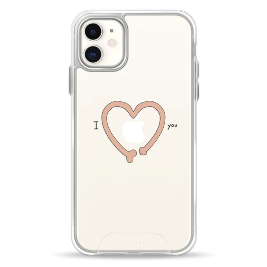 Чохол Pump Transparency Silver Button Case for iPhone 11 IheartYou - ціна, характеристики, відгуки, розстрочка, фото 1