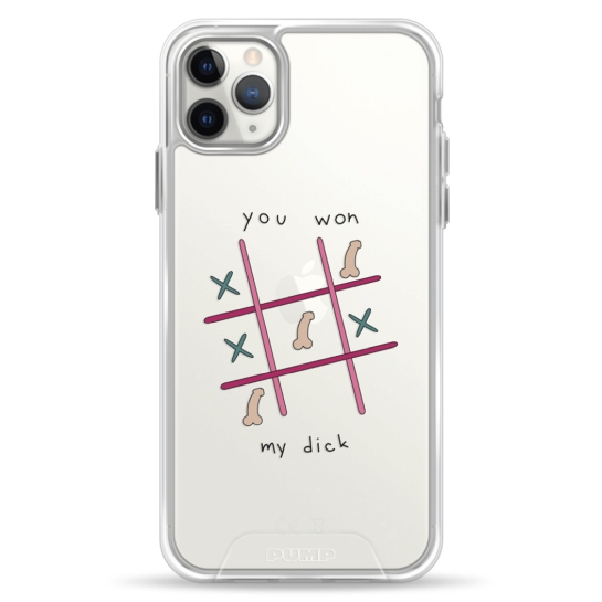 Чохол Pump Transparency Silver Button Case for iPhone 11 Pro Max YouWon - цена, характеристики, отзывы, рассрочка, фото 1