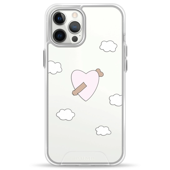 Чохол Pump Transparency Silver Button Case for iPhone 12 Pro Max Dickarrow