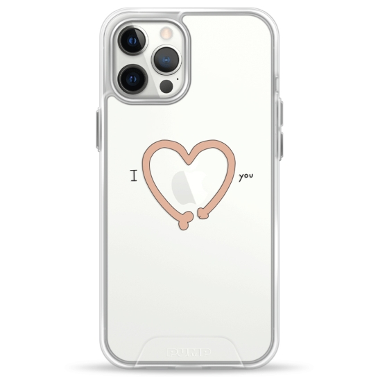 Чохол Pump Transparency Silver Button Case for iPhone 12 Pro Max IheartYou - ціна, характеристики, відгуки, розстрочка, фото 1