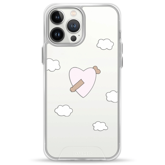 Чохол Pump Transparency Silver Button Case for iPhone 13 Pro Max Dickarrow - цена, характеристики, отзывы, рассрочка, фото 1