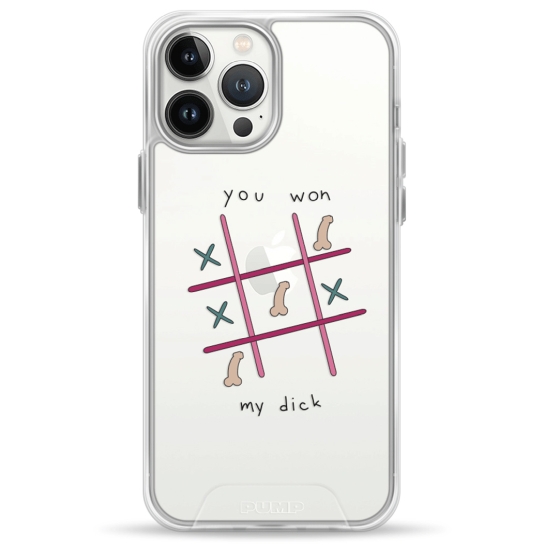 Чохол Pump Transparency Silver Button Case for iPhone 13 Pro Max YouWon - ціна, характеристики, відгуки, розстрочка, фото 1