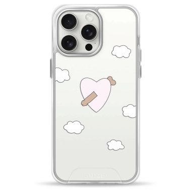 Чохол Pump Transparency Silver Button Case for iPhone 15 Pro Max Dickarrow - цена, характеристики, отзывы, рассрочка, фото 1
