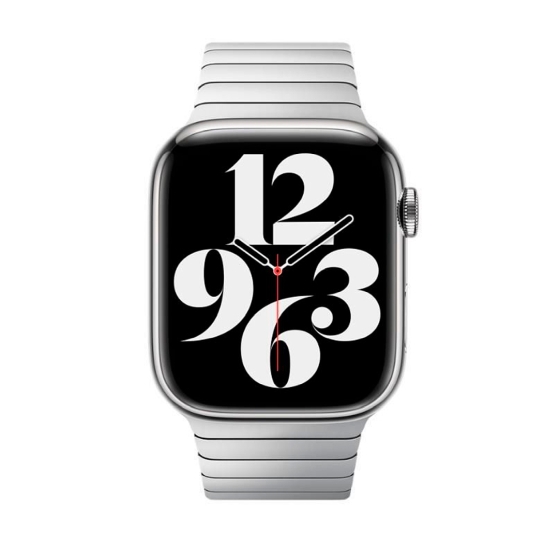 Apple Watch 9 + LTE 45mm Silver Stainless Steel Case with Link Bracelet - цена, характеристики, отзывы, рассрочка, фото 2