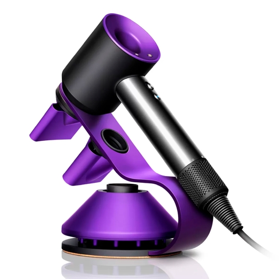 Підставка для фена Dyson Supersonic Black/Purple - ціна, характеристики, відгуки, розстрочка, фото 2