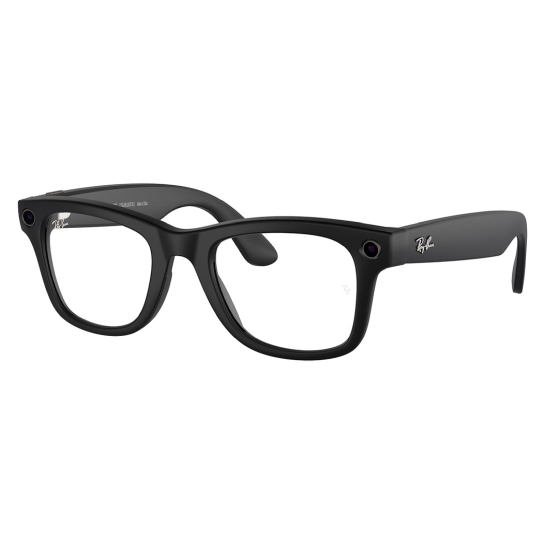 Смарт-очки Ray-ban Meta Wayfarer Matte Black Clear-Green XXL - цена, характеристики, отзывы, рассрочка, фото 1