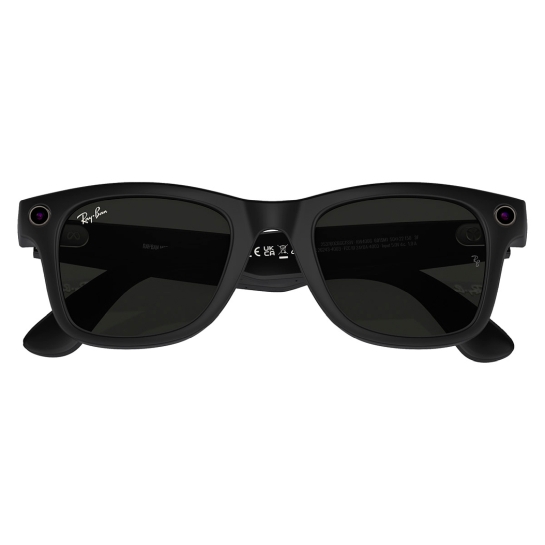 Смарт-окуляри Ray-ban Meta Wayfarer Matte Black Clear-Green XXL - ціна, характеристики, відгуки, розстрочка, фото 3