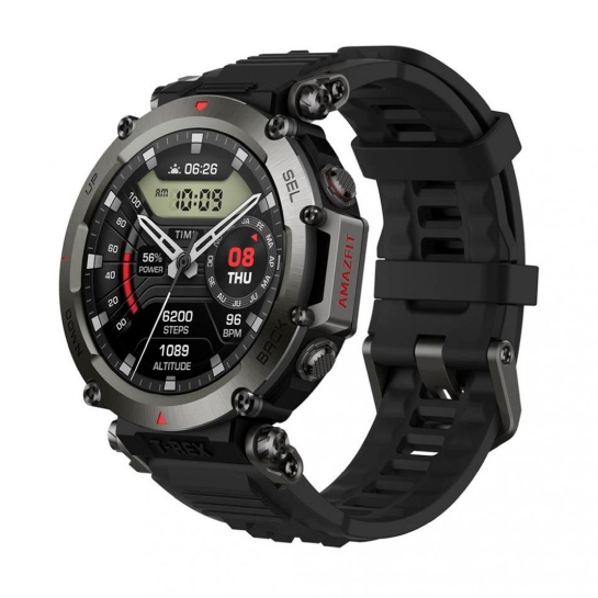 Смарт-годинник Amazfit T-Rex Ultra Abyss Black - ціна, характеристики, відгуки, розстрочка, фото 1