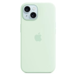 Чехол Apple Silicone Case with MagSafe for iPhone 15 Soft Mint