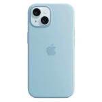 Чохол Apple Silicone Case with MagSafe for iPhone 15 Light Blue