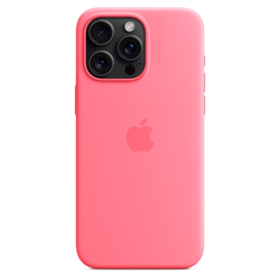 Чохол Apple Silicone Case with MagSafe for iPhone 15 Pro Max Pink - ціна, характеристики, відгуки, розстрочка, фото 3