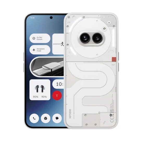 Смартфон Nothing Phone (2a) 12/256GB White - ціна, характеристики, відгуки, розстрочка, фото 1