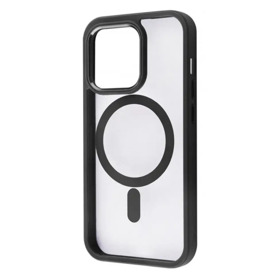 Чохол Wave Ardor Case with MagSafe for iPhone 12/12 Pro Black - ціна, характеристики, відгуки, розстрочка, фото 1