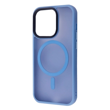 Чехол WAVE Matte Insane Case with MagSafe for iPhone 13/14 Sierra Blue - цена, характеристики, отзывы, рассрочка, фото 1