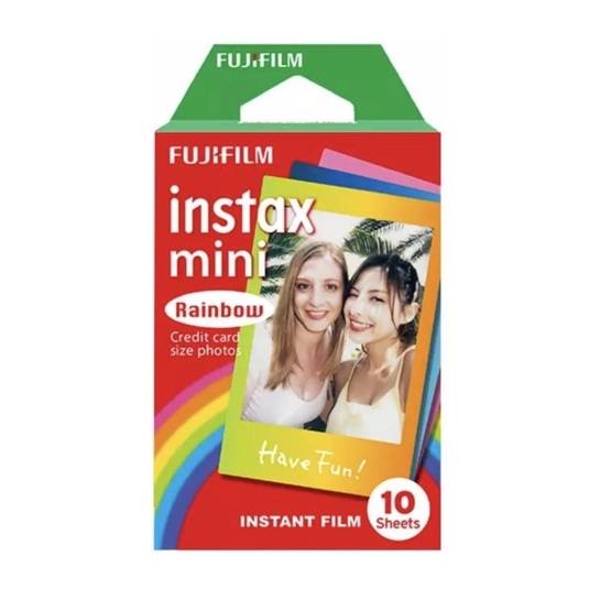 Фотоплівка FUJIFILM Colorfilm Instax Rainbow Arc-en-ciel Mini 10 Sheets - ціна, характеристики, відгуки, розстрочка, фото 1