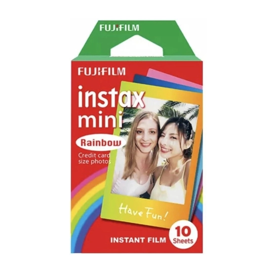 Фотопленка FUJIFILM Colorfilm Instax Rainbow Arc-en-ciel Mini 10 Sheets