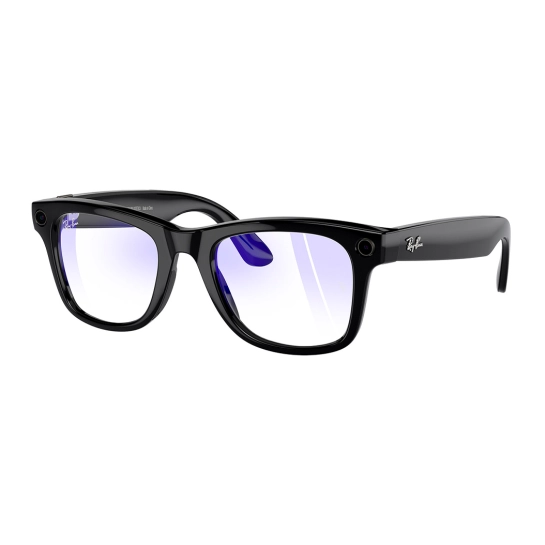 Смарт-окуляри Ray-Ban Meta Wayfarer - Shiny Black Frame with Clear Lenses (RW4006 601/SB 50)