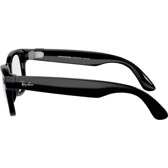 Смарт-очки Ray-ban Meta Wayfarer Shiny Black Polarized Clear - цена, характеристики, отзывы, рассрочка, фото 2