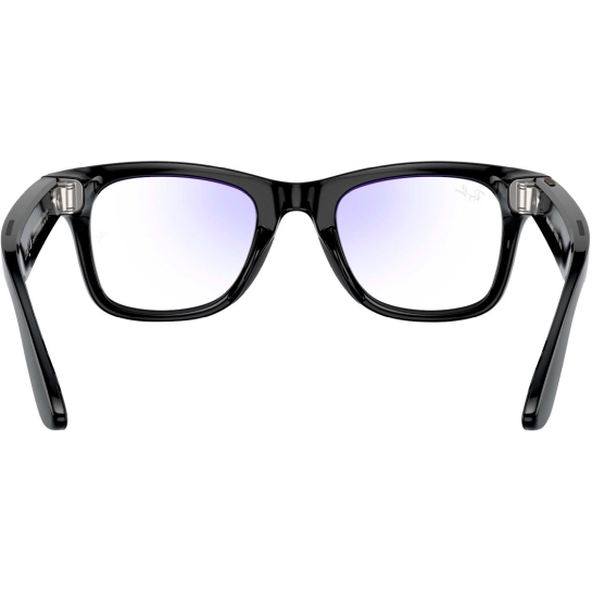 Смарт-окуляри Ray-ban Meta Wayfarer Shiny Black Polarized Clear - ціна, характеристики, відгуки, розстрочка, фото 4