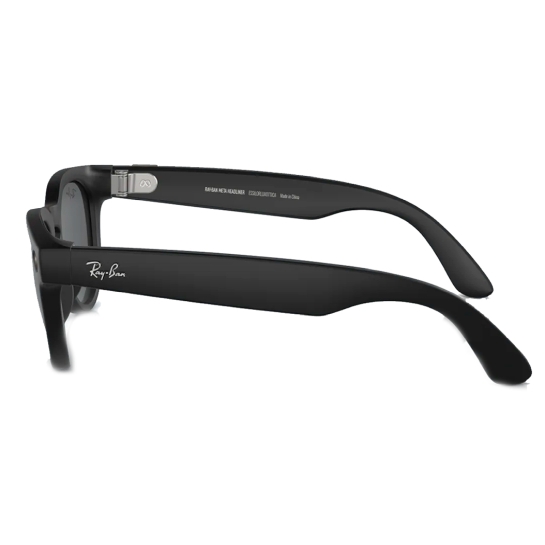 Смарт-очки Ray-ban Meta Headliner Matte Black Charcoal Black Lenses - цена, характеристики, отзывы, рассрочка, фото 5