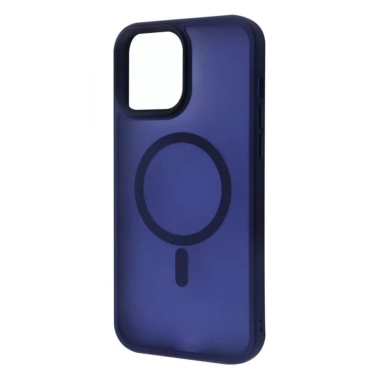 Чехол WAVE Matte Insane Case with MagSafe for iPhone 11 Midnight Blue - цена, характеристики, отзывы, рассрочка, фото 1