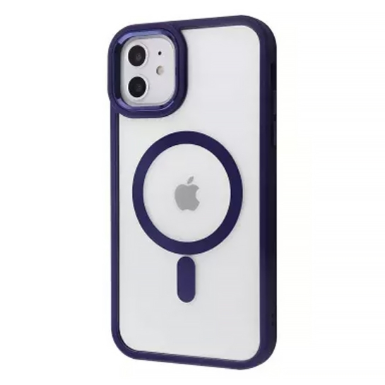 Чохол Wave Ardor Case with MagSafe for iPhone 11 Deep Purple - цена, характеристики, отзывы, рассрочка, фото 1