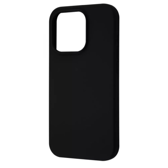 Чохол Wave Full Silicone Cover Case for iPhone 15 Pro Max Black - цена, характеристики, отзывы, рассрочка, фото 1