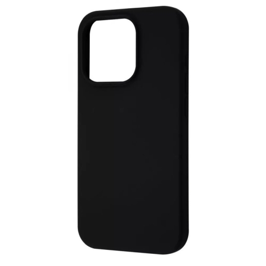 Чохол Wave Full Silicone Cover Case for iPhone 15 Pro Black - цена, характеристики, отзывы, рассрочка, фото 1