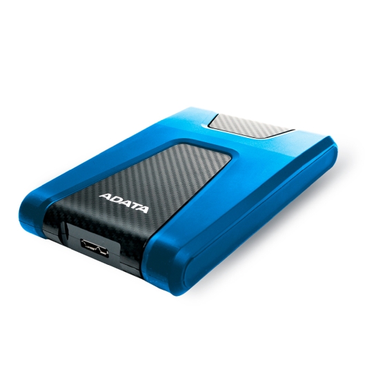 Зовнішній жесткий диск ADATA HD650 DashDrive Durable 1TB USB 3.0 Blue - ціна, характеристики, відгуки, розстрочка, фото 3