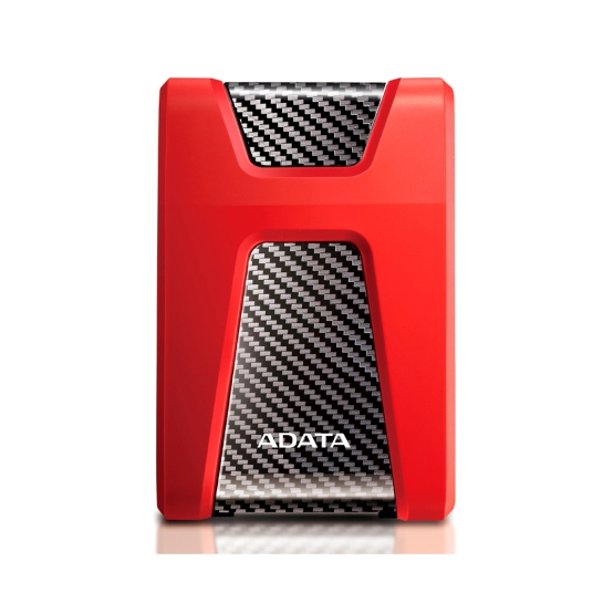 Зовнішній жесткий диск ADATA HD650 DashDrive Durable 1TB USB 3.0 Red - ціна, характеристики, відгуки, розстрочка, фото 1