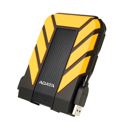 Зовнішній жесткий диск ADATA HD710 Pro DashDrive Durable 2TB USB 3.1 Yellow - ціна, характеристики, відгуки, розстрочка, фото 2