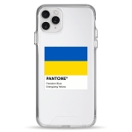 Чохол Pump Transparency Silver Button Case for iPhone 11 Pro Max Pantone
